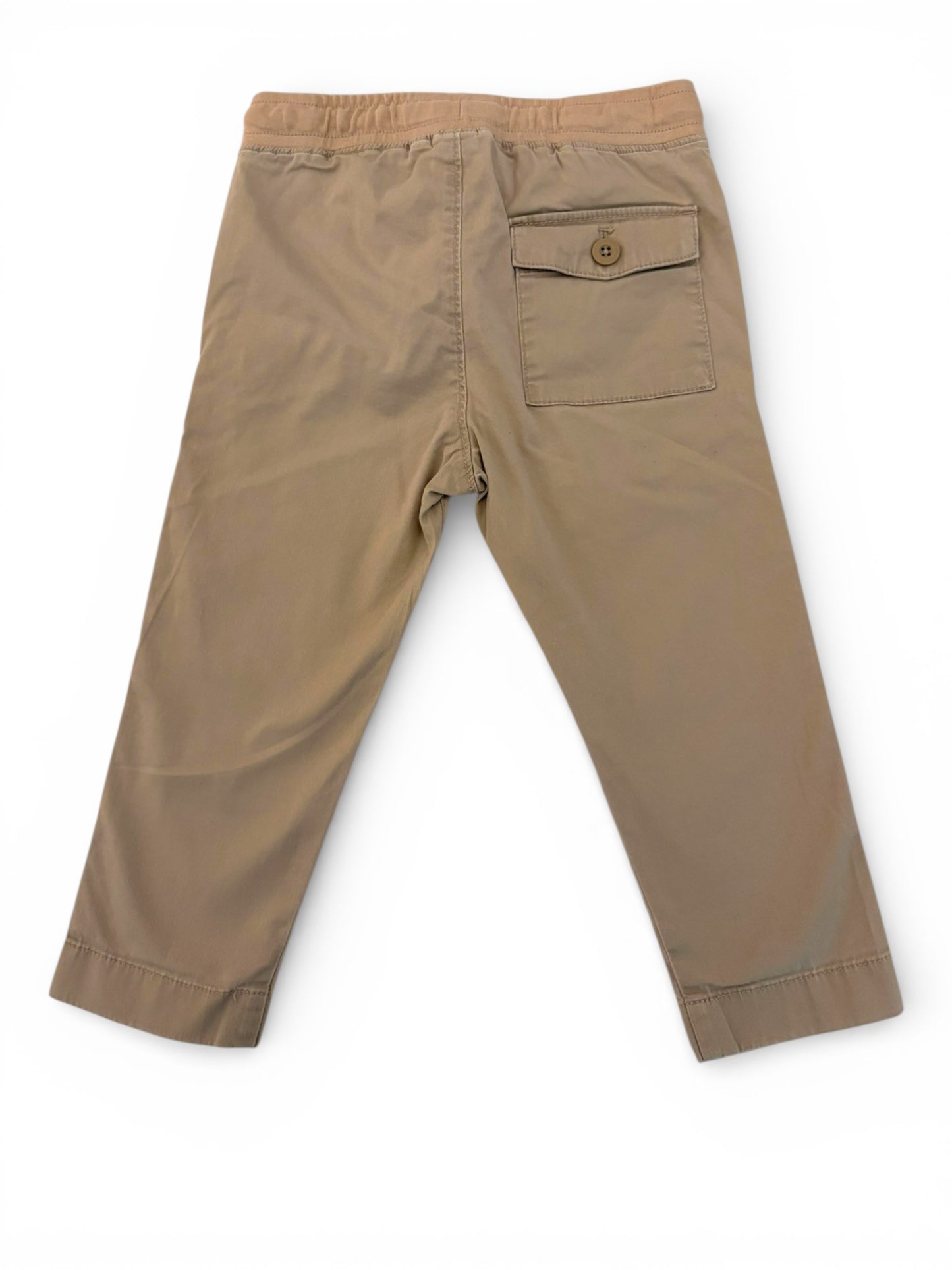 Crewcuts Khaki Drawstring Pants (3Y)