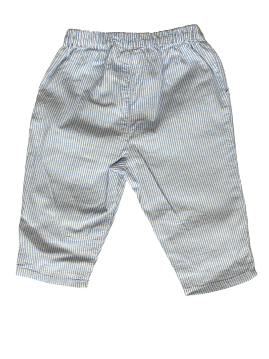 Cyrillus Seersucker Striped Pants (6M)