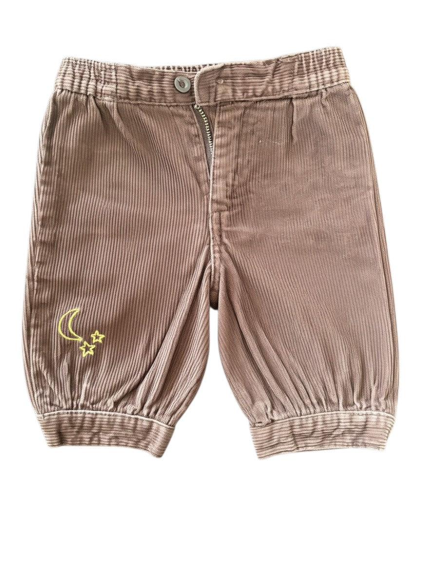 Short en velours côtelé marron Du Pareil au Même DPAM (6M)