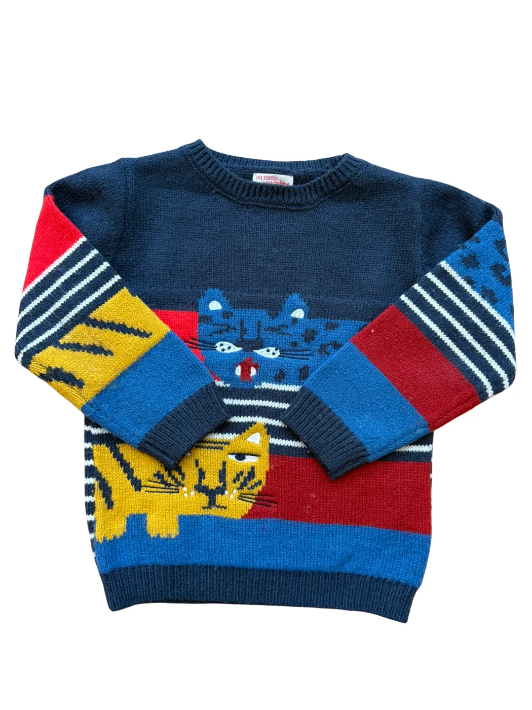 Pull Chat Du Pareil au Même (6Y/116)