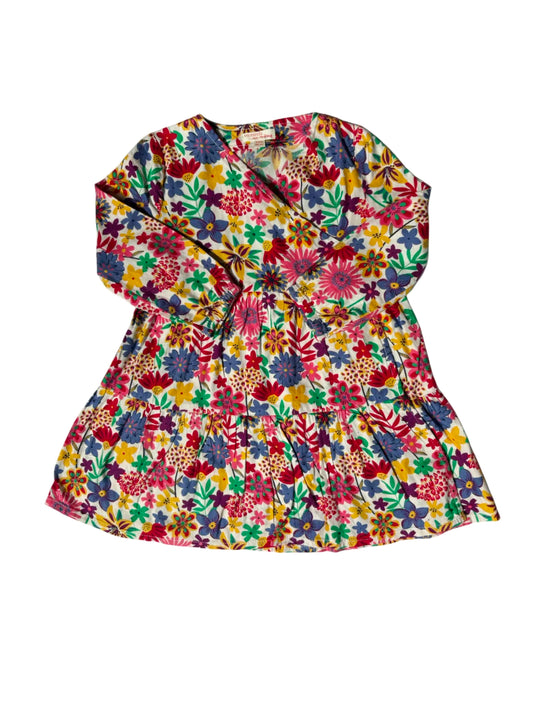 Du Pareil Au Même Multicolor Floral Dress (3Y / 98)
