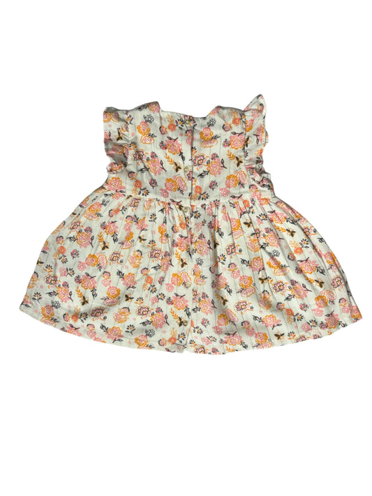 Du Pareil Au Même Blumenrüschenkleid (6M / 68)