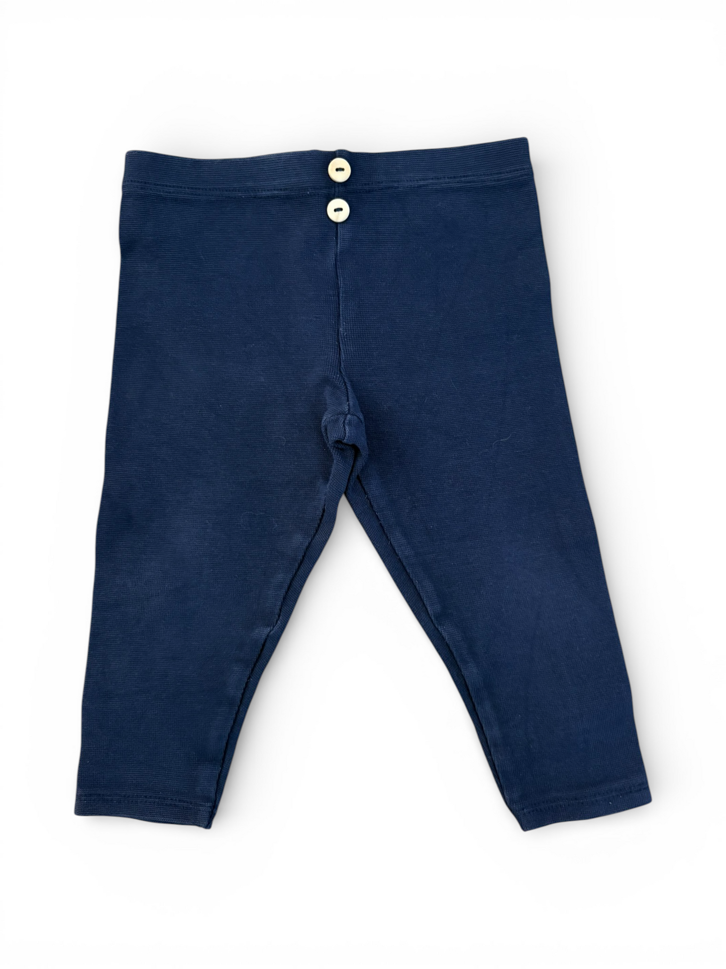 Eden et Victor Navy Leggings (18M)