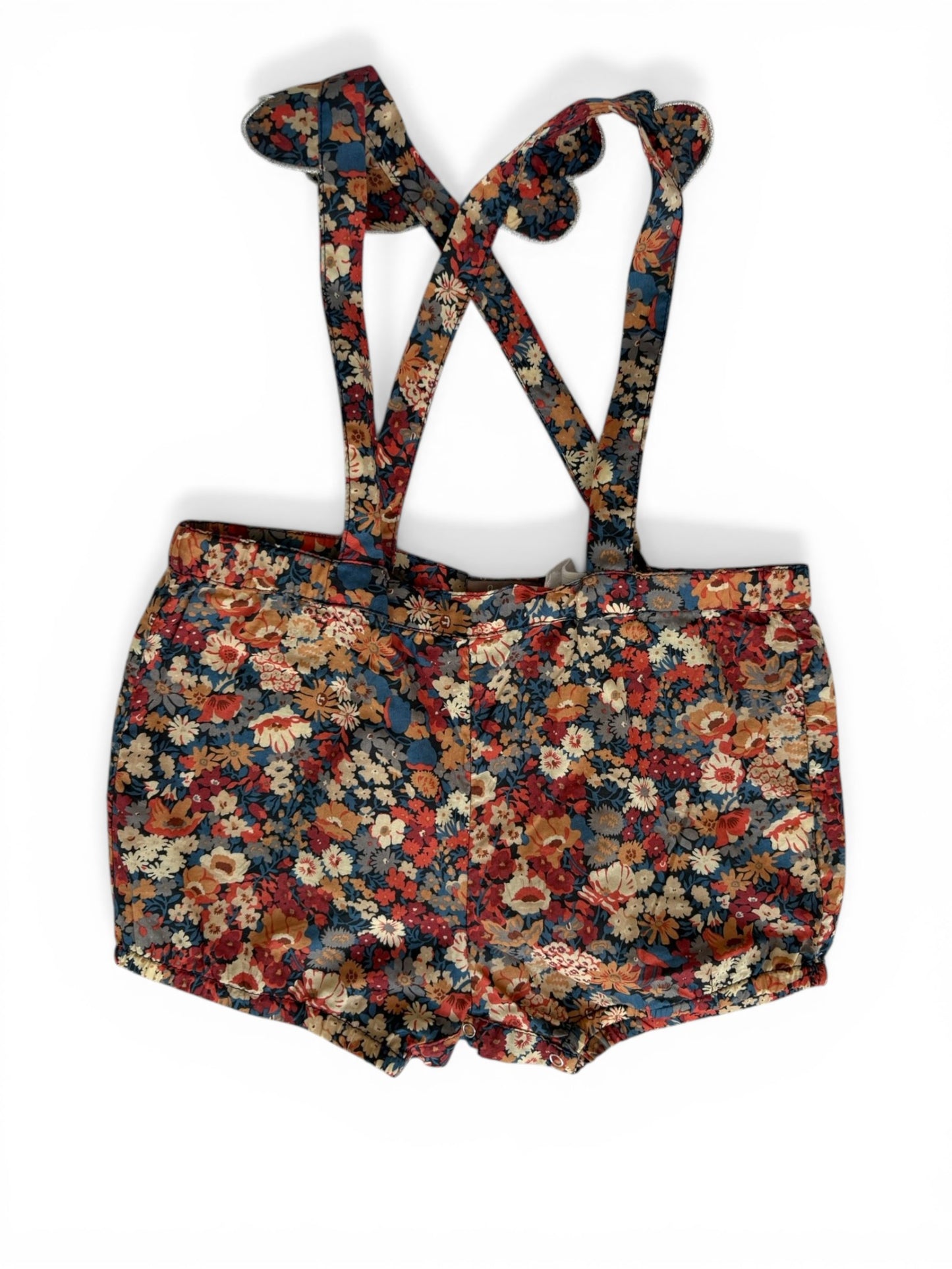Emile et Ida Floral Suspender Bloomers (2Y)