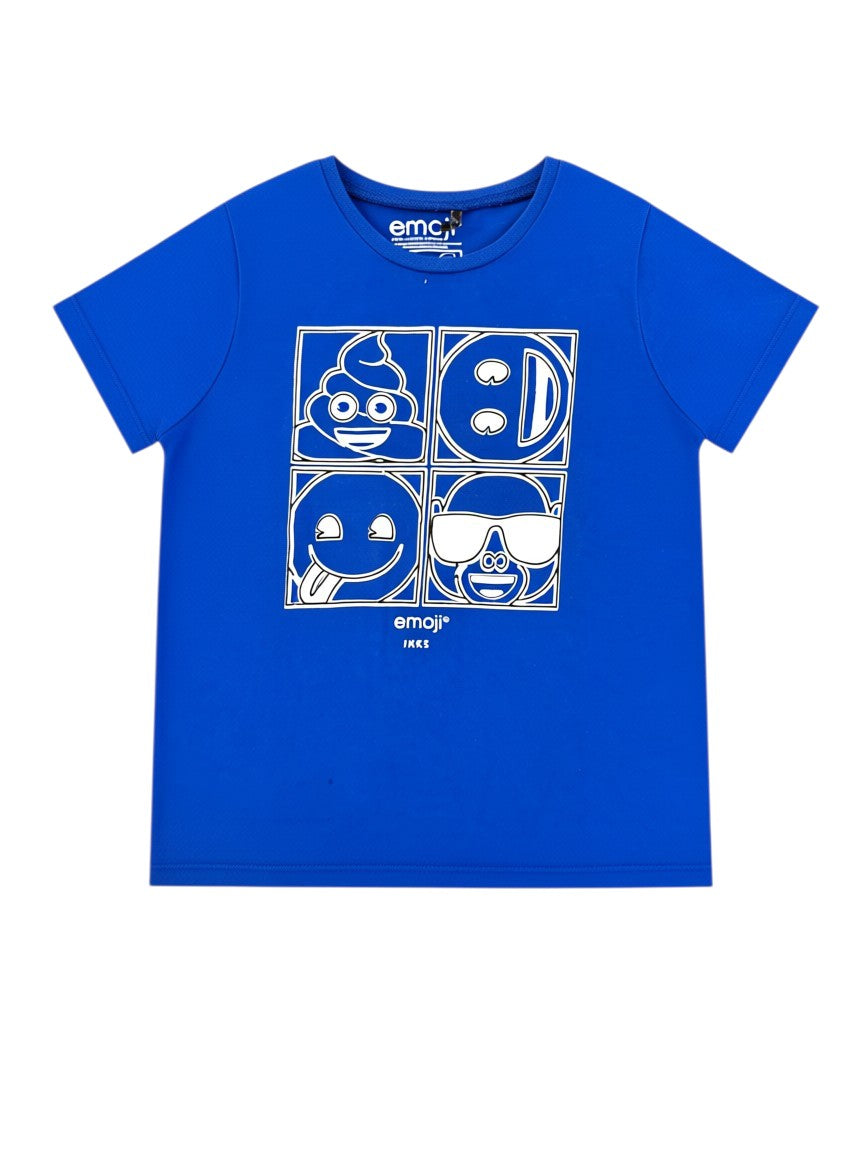 IKKS Blue T-Shirt size 4Y / 104 - second hand baby clothing