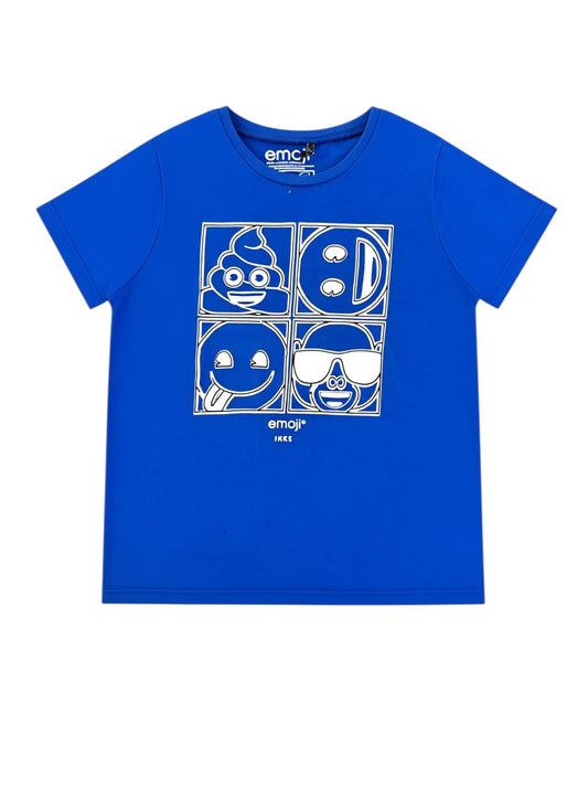 IKKS Blue T-Shirt size 4Y / 104 - second hand baby clothing