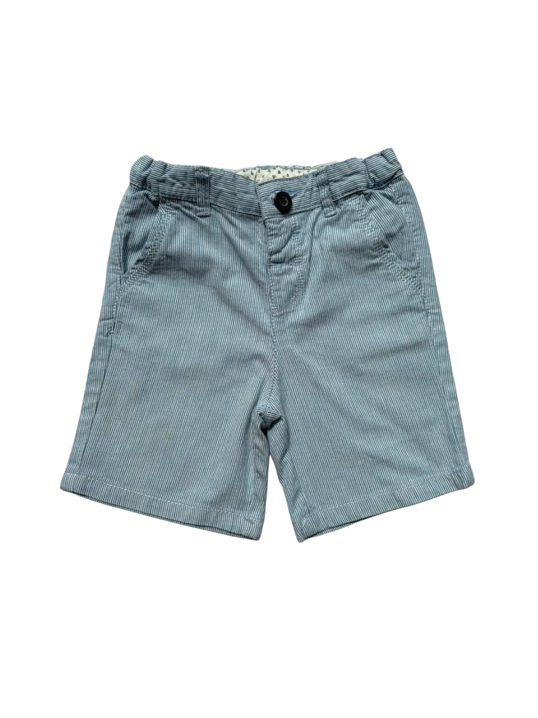 Short à rayures bleues Fagottino (18-24 mois)