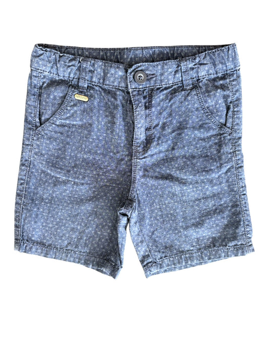 Fagottino Marineblau gepunktete Shorts (18-24M)