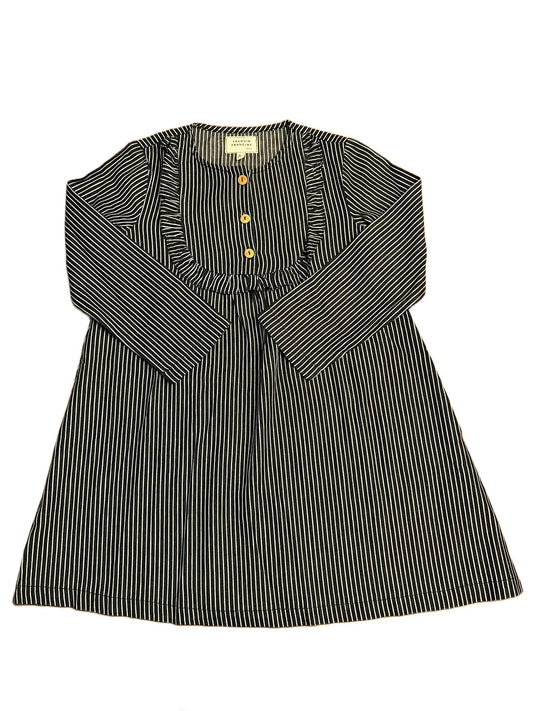 Frangin Frangine Denim Stripes Long Sleeved Dress (6A)