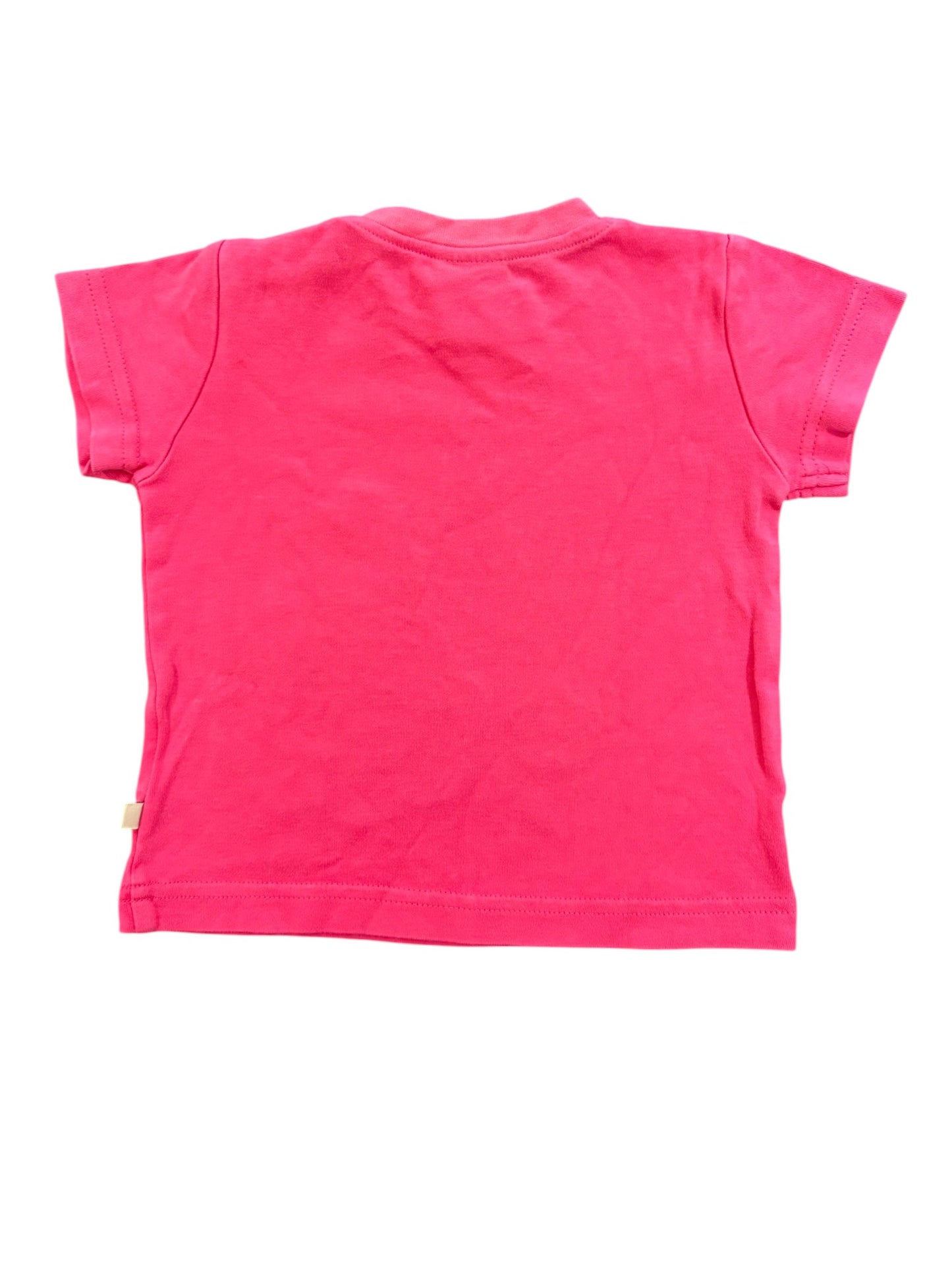 T-shirt mouton rose Frugi (3-6M)