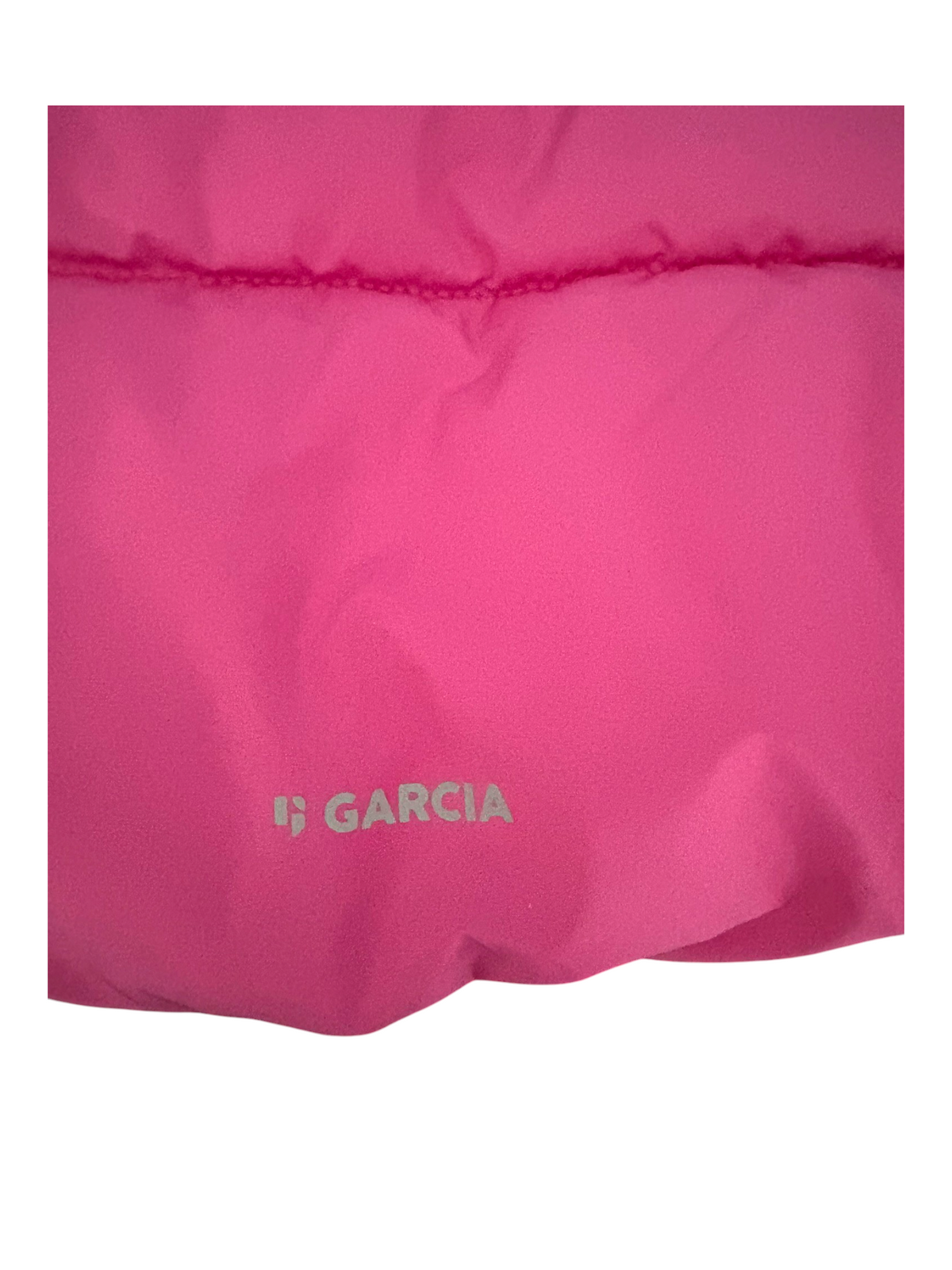 Garcia Girl Pink Hooded Puffer Jacket, 4–7Y