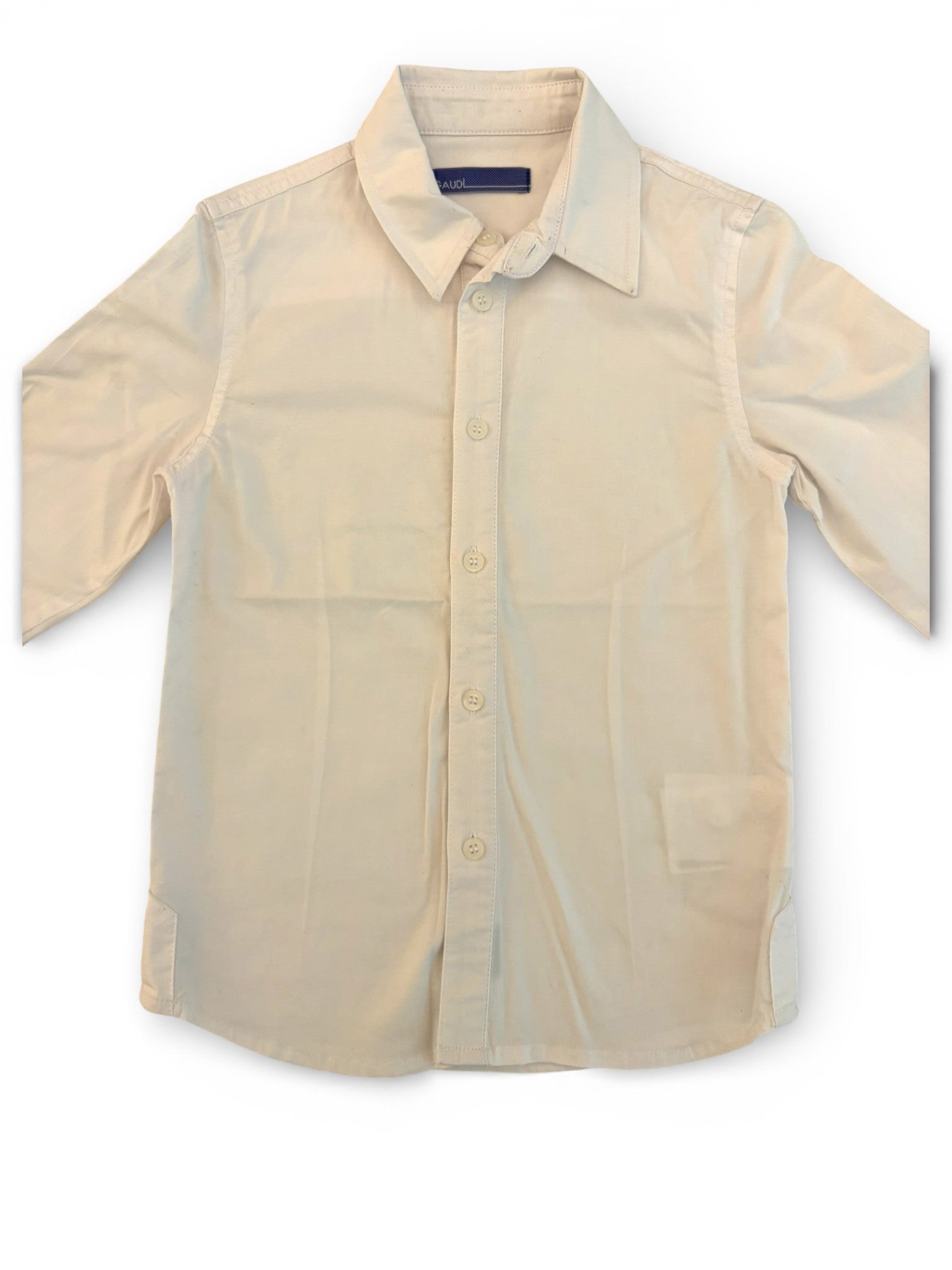 Gaudi White Dress Shirt size 5Y / 110 - second hand baby clothing