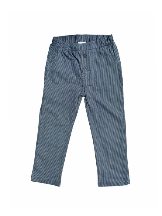 Gymp Navy Pinstripe Trousers (92)