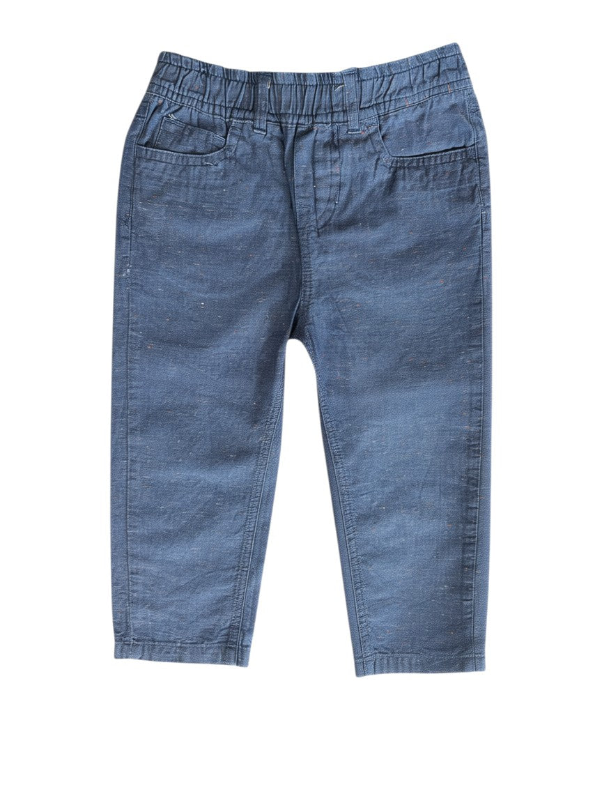 Harmont & Blaine Navy Gartered Pants (24M)