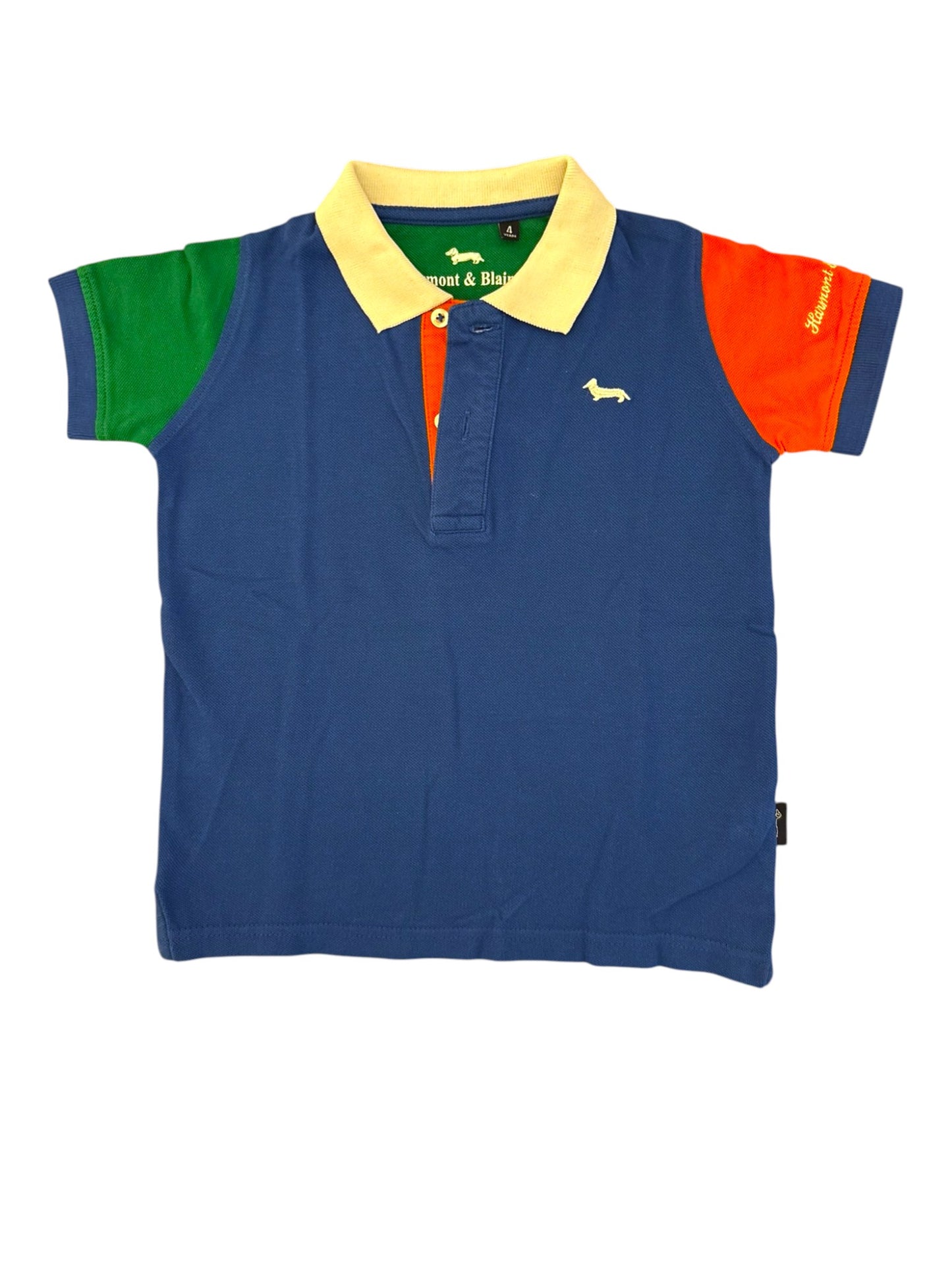Harmont & Blaine Colorblock Polo Shirt (4Y)