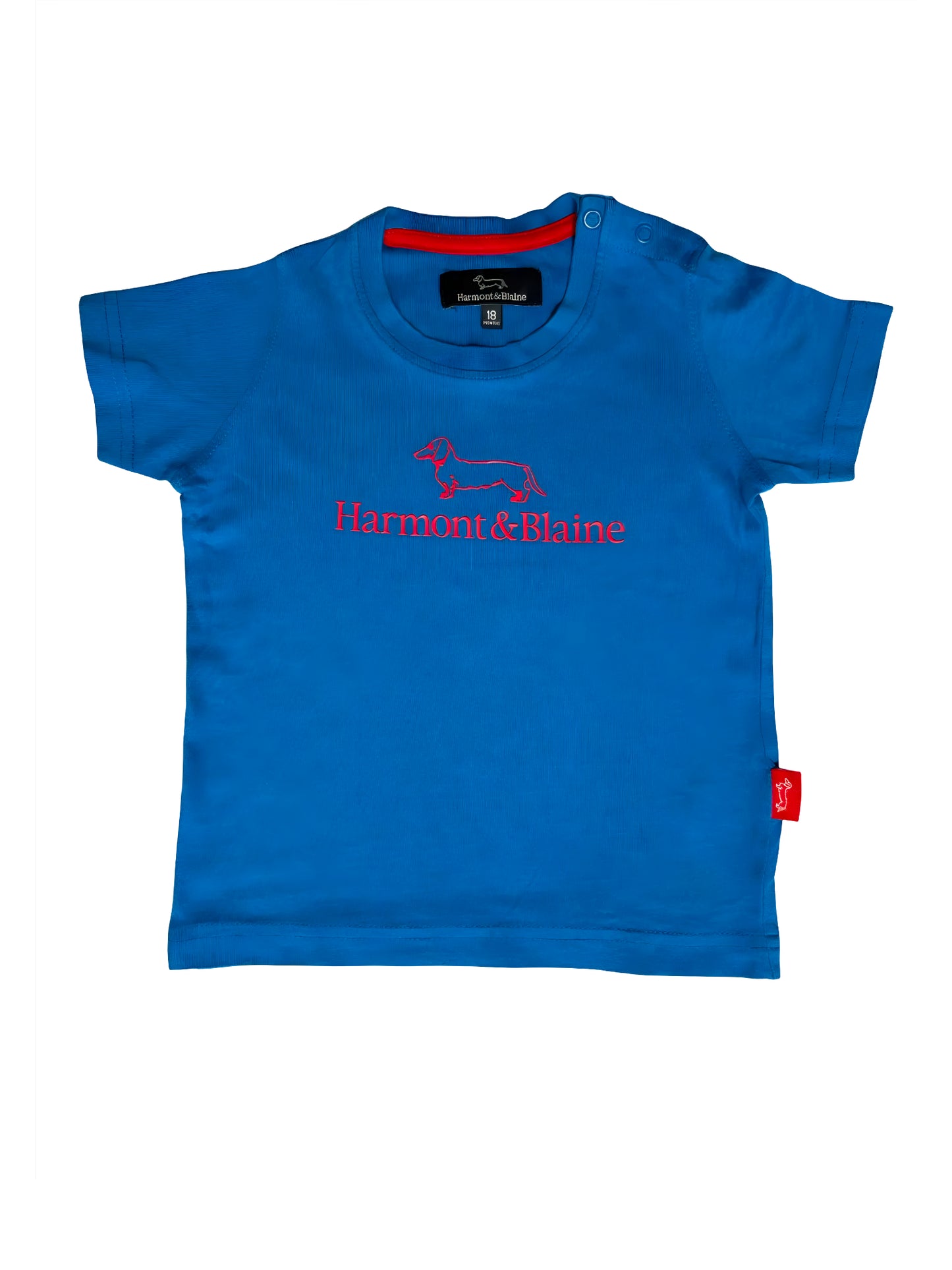Harmont & Blaine Royal Blue Dachshund T-Shirt (18M)