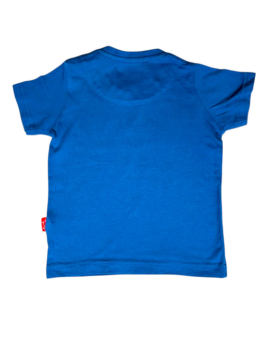 Harmont & Blaine Royal Blue Dachshund T-Shirt size 18M - second hand baby clothing