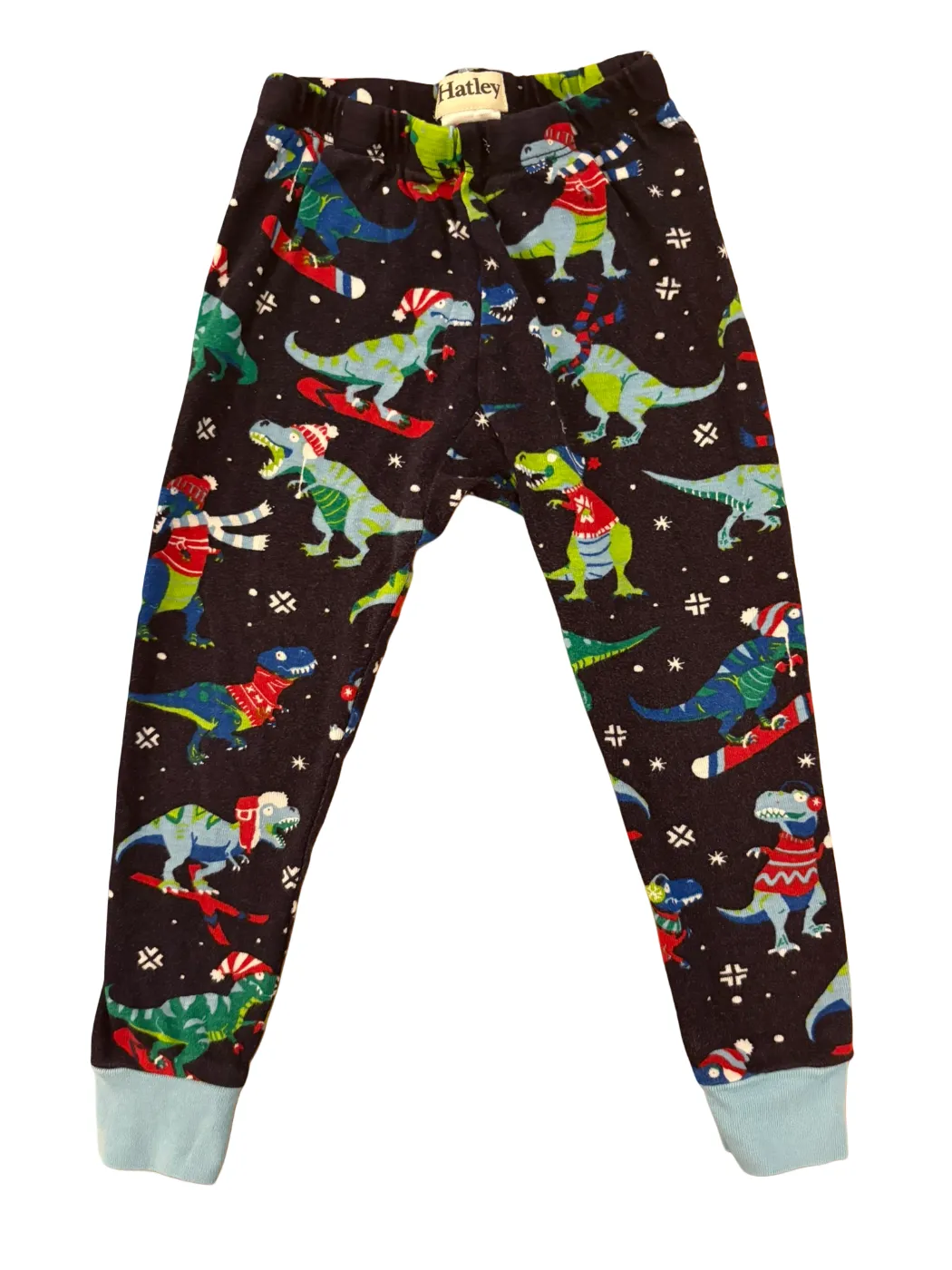 Hatley Dinosaur Christmas Pajamas (2Y)