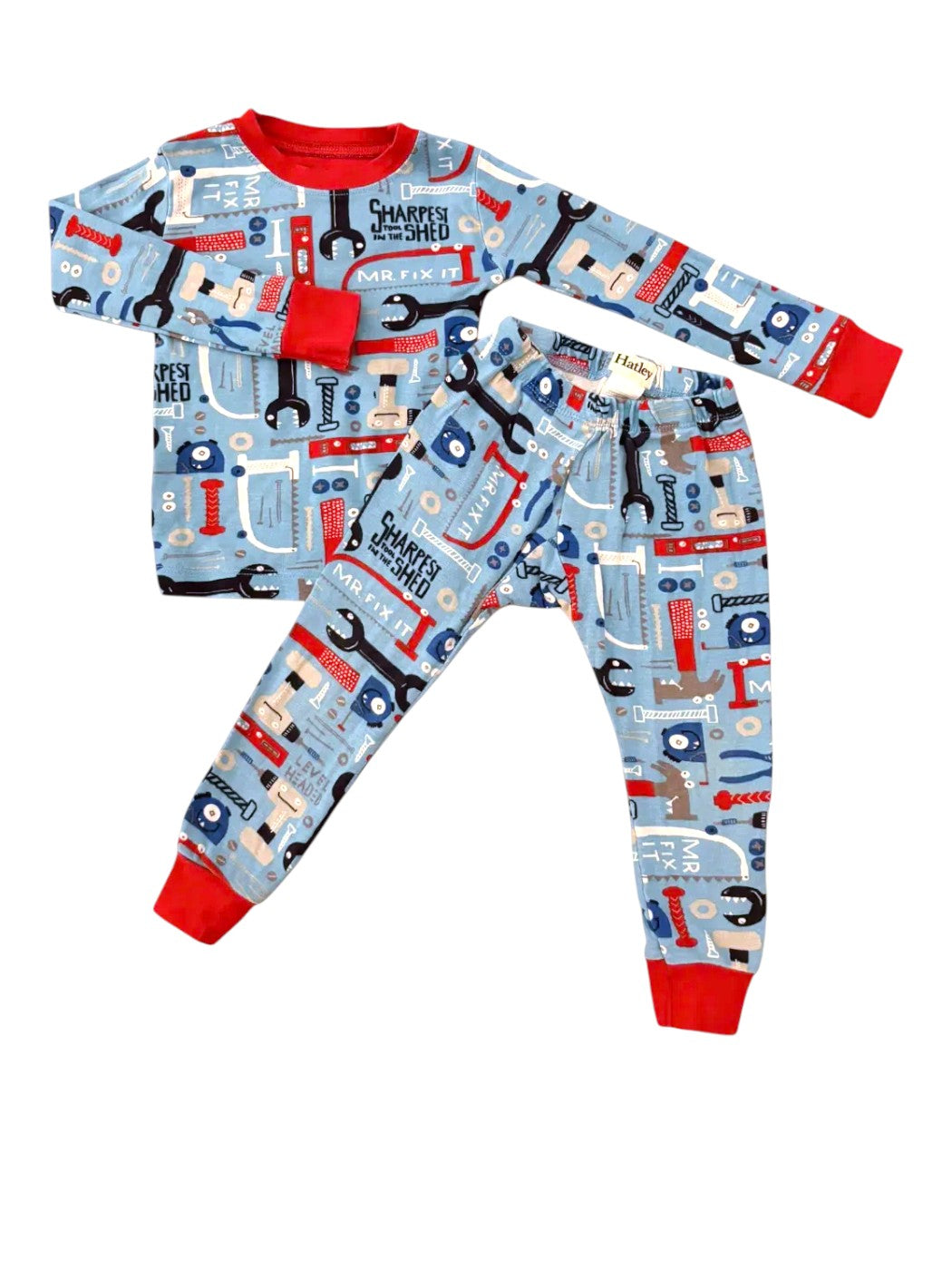 Hatley Tools Pajamas size 2Y - second hand baby clothing