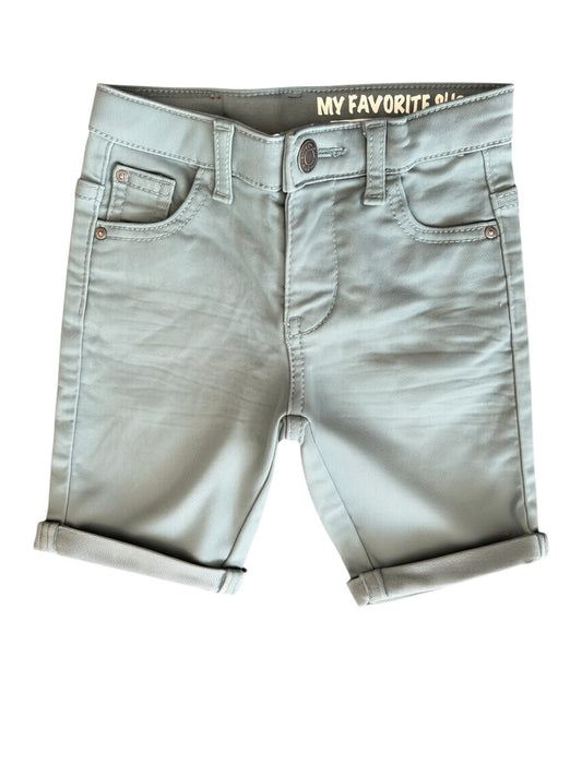 HEMA Salbeigrüne Shorts (3-4 Jahre / 98-104)