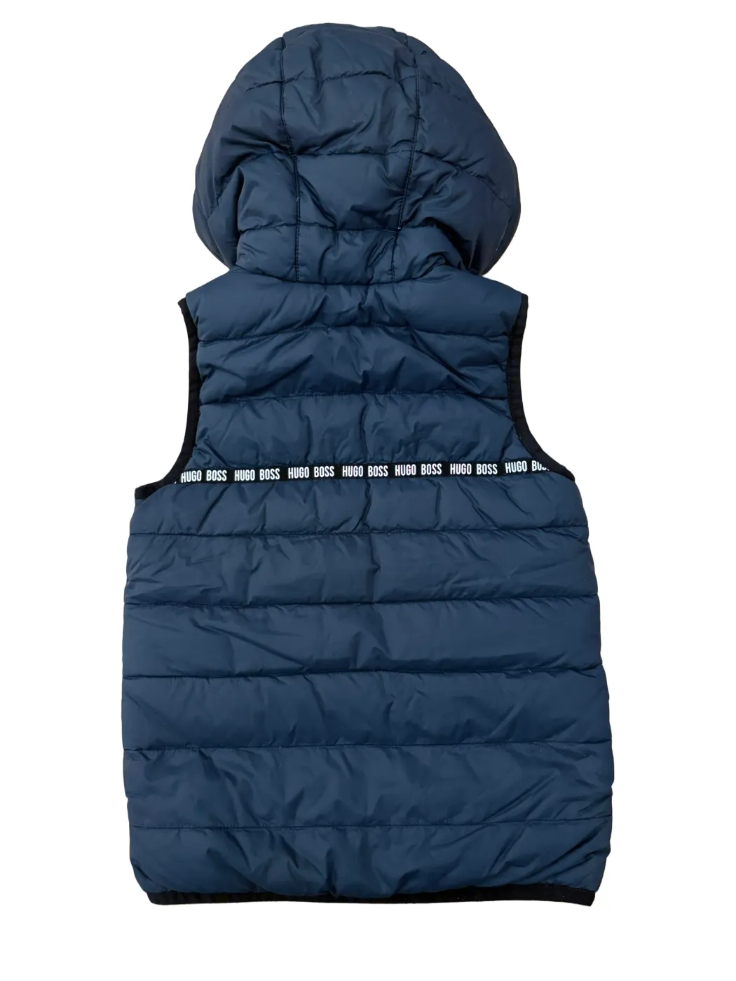 Hugo Boss Reversible Navy Puffer Vest (4Y / 104)