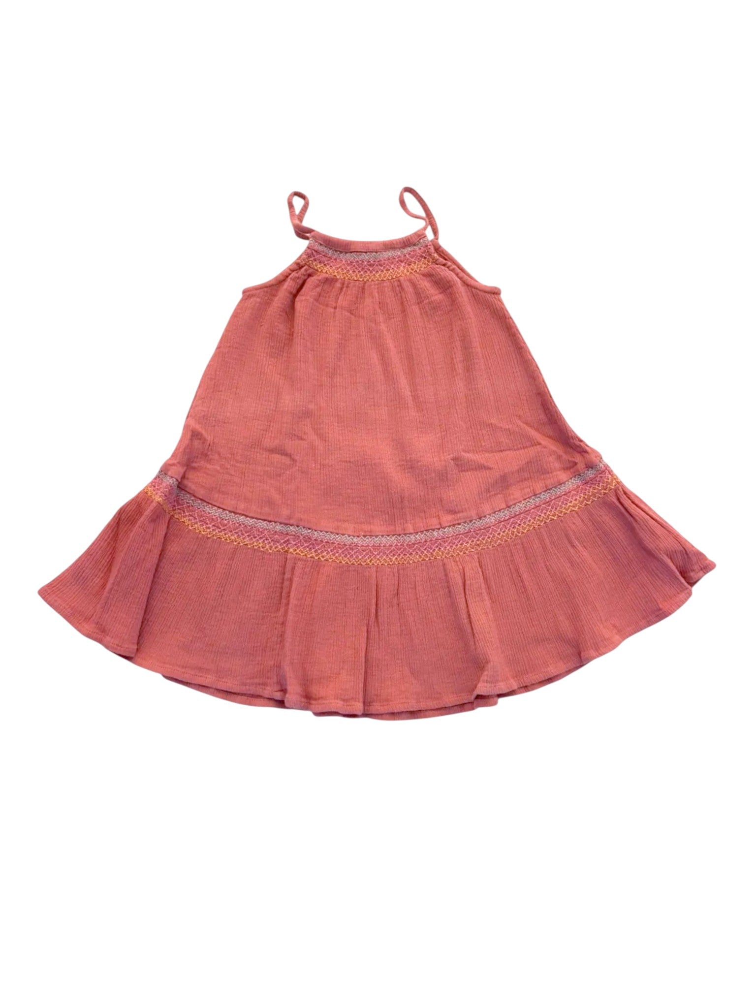 Hundred Pieces Dusty Pink Sleeveless Dress size 6Y - second hand baby clothing