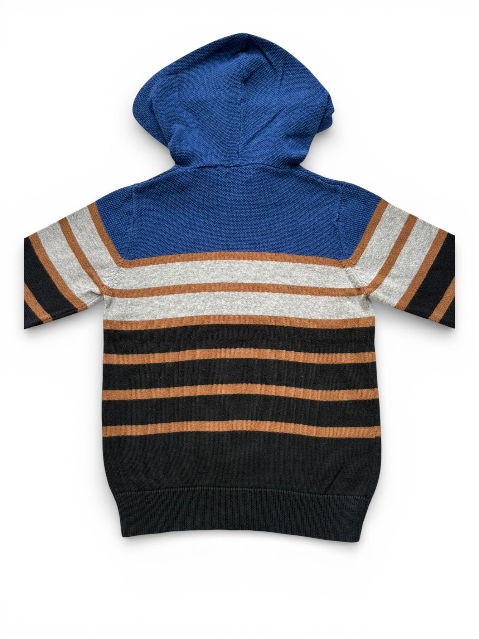 IKKS Bay Striped Hooded Sweater size 4Y / 102 - second hand baby clothing