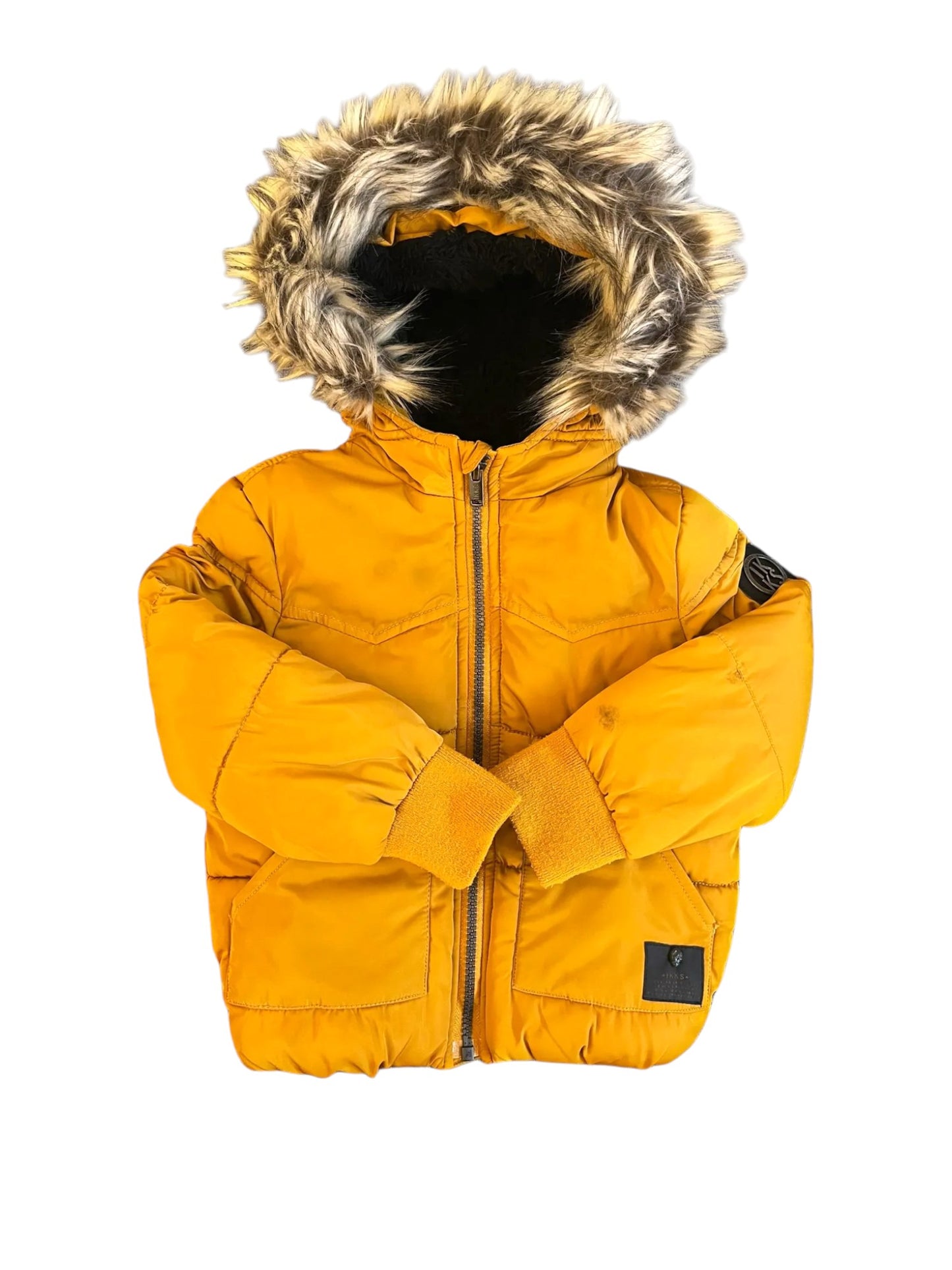 IKKS Mustard Jacket (3Y) - second hand baby clothing