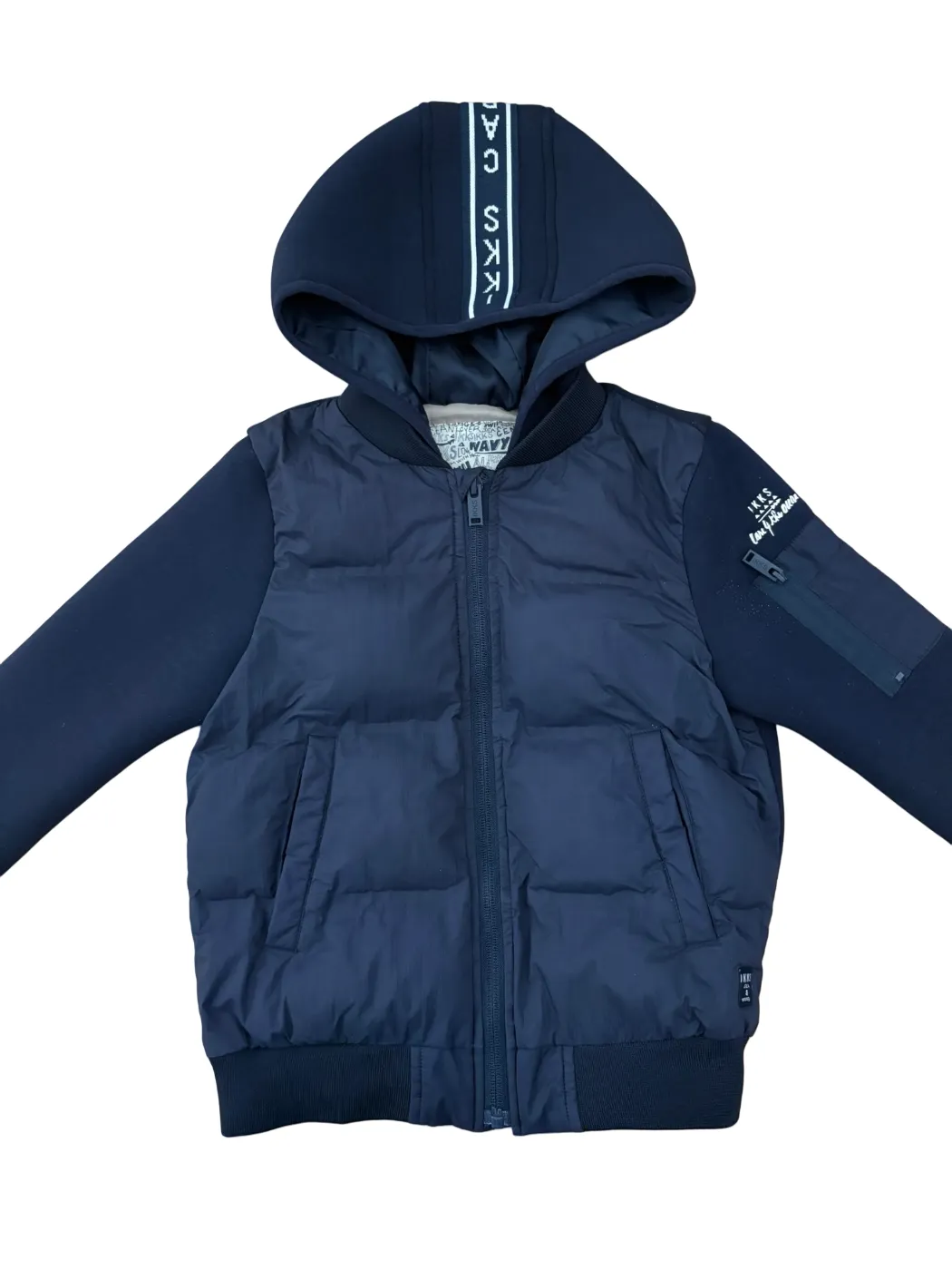 IKKS Navy Puffer Jacket (5Y / 110)