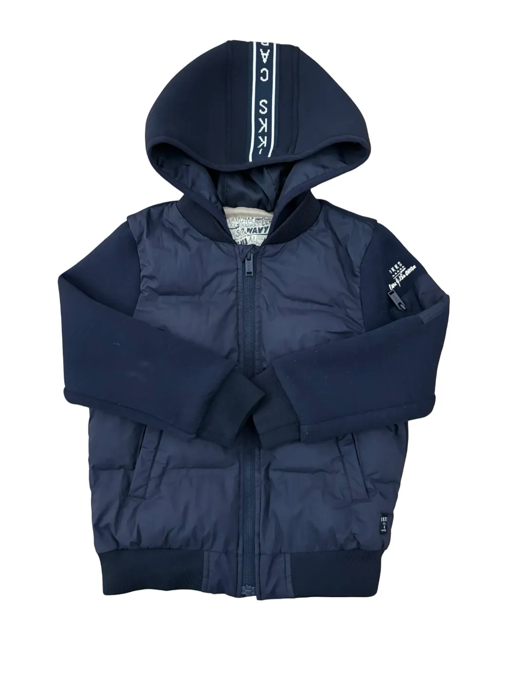 IKKS Navy Puffer Jacket (5Y / 110)