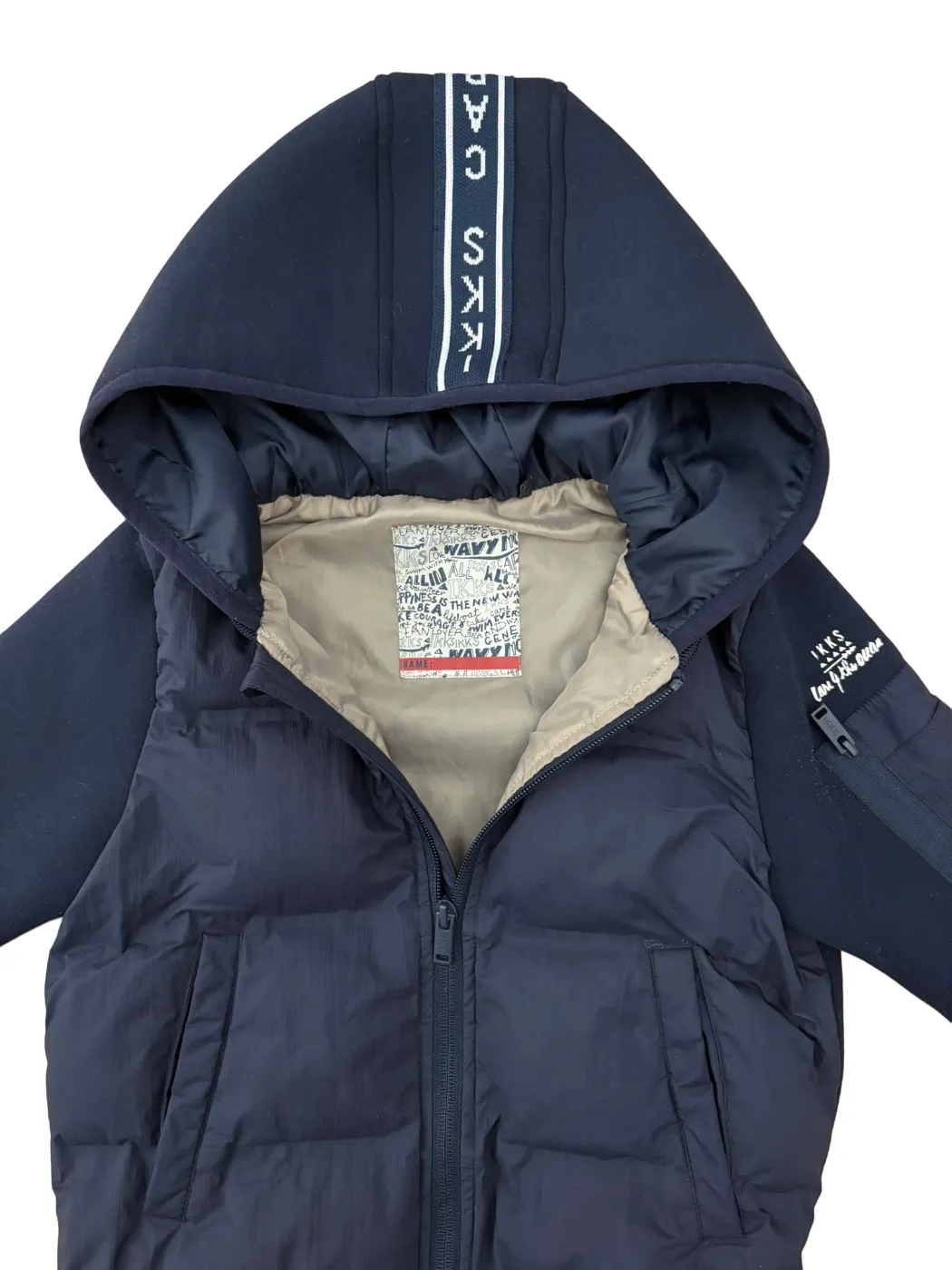 IKKS Navy Puffer Jacket (5Y / 110)