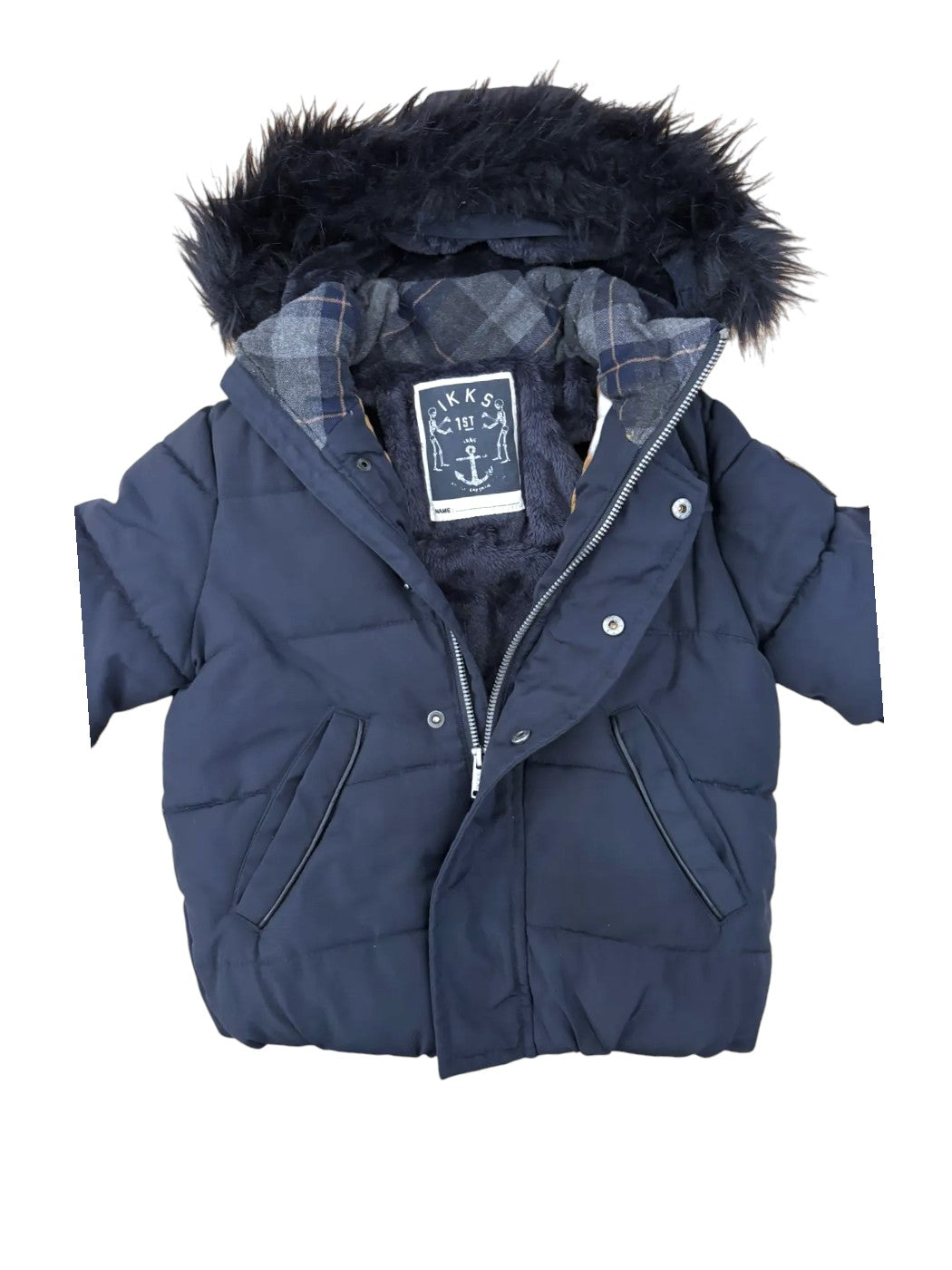 IKKS Navy Parka (5Y / 110) - second hand baby clothing