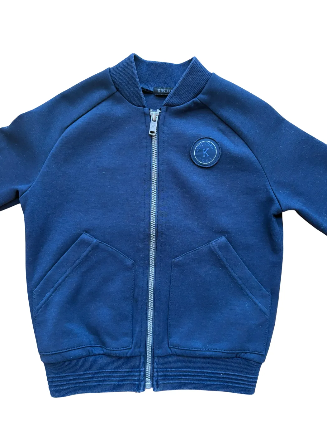 Gilet zippé bleu marine IKKS (4 ans / 104)