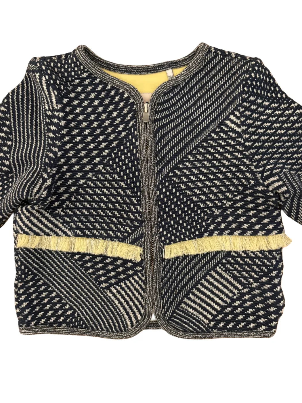 IKKS Navy Zip Cardigan (18M / 80)