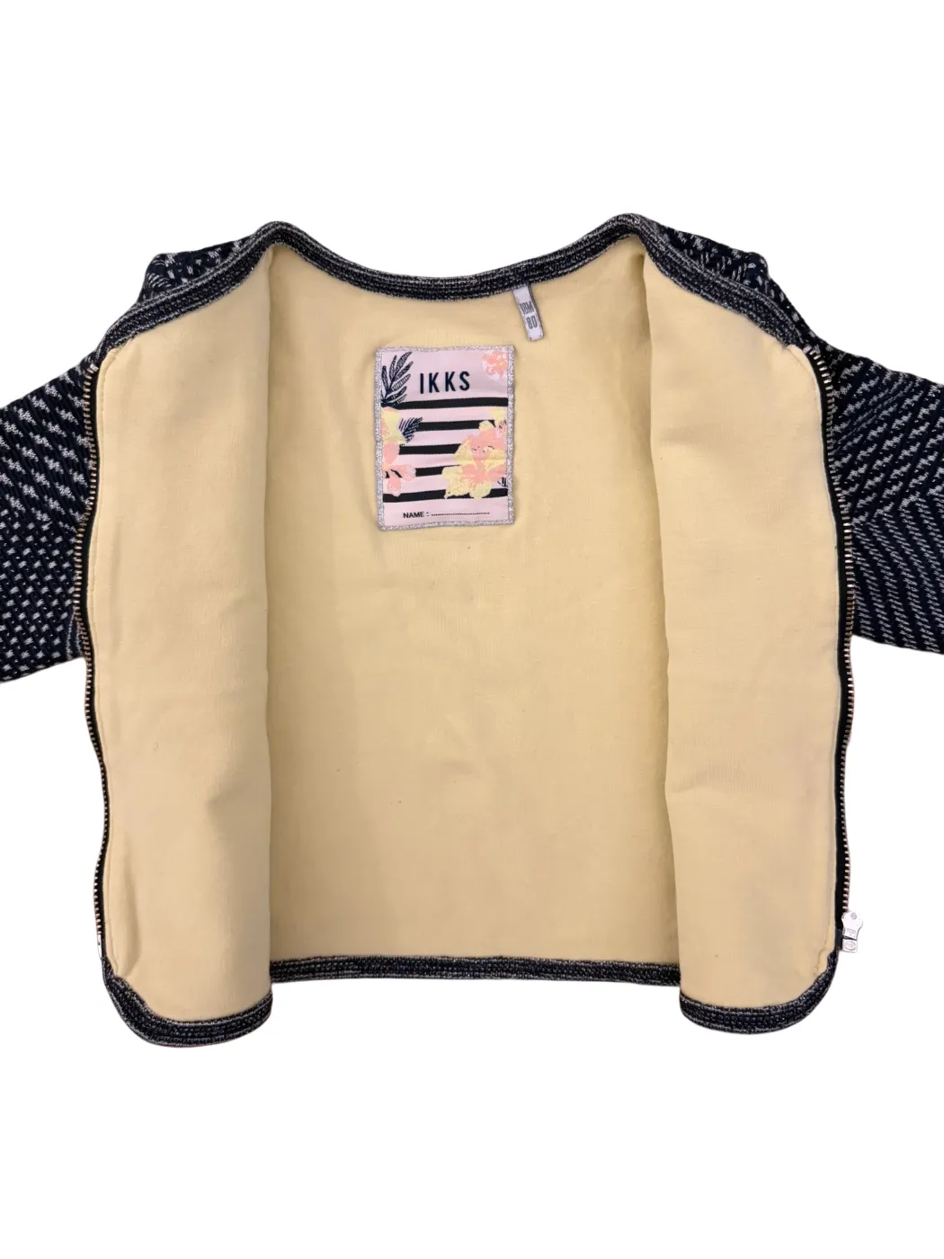 IKKS Navy Zip Cardigan (18M / 80)