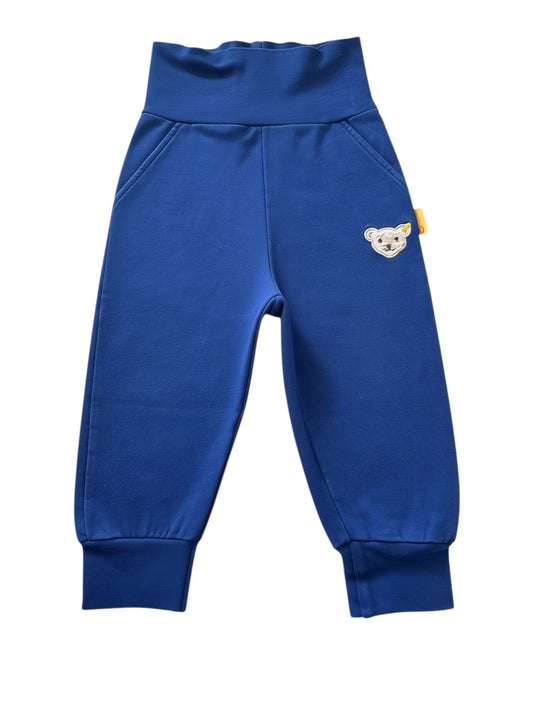 Steiff Boy Blue Bear Joggers, 6-9M / 74