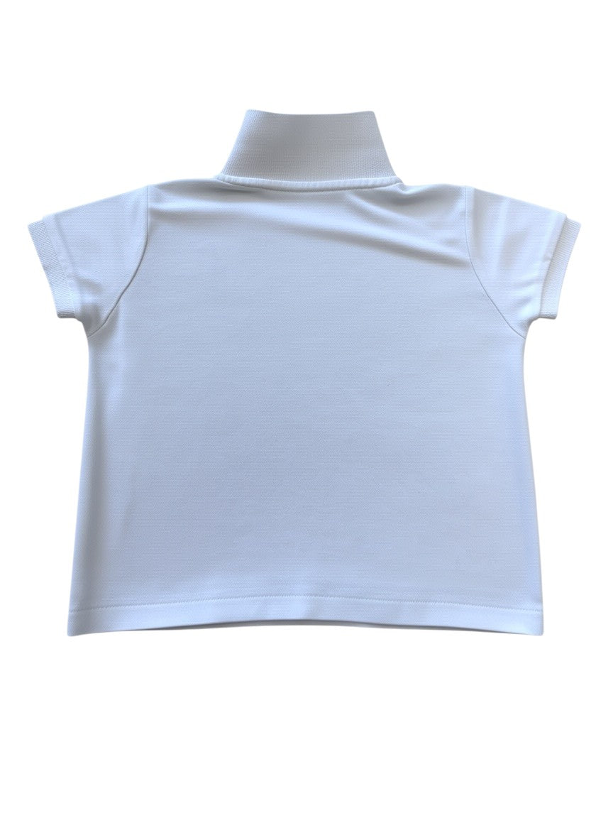 Ralph Lauren Boy White Polo Shirt, 9M