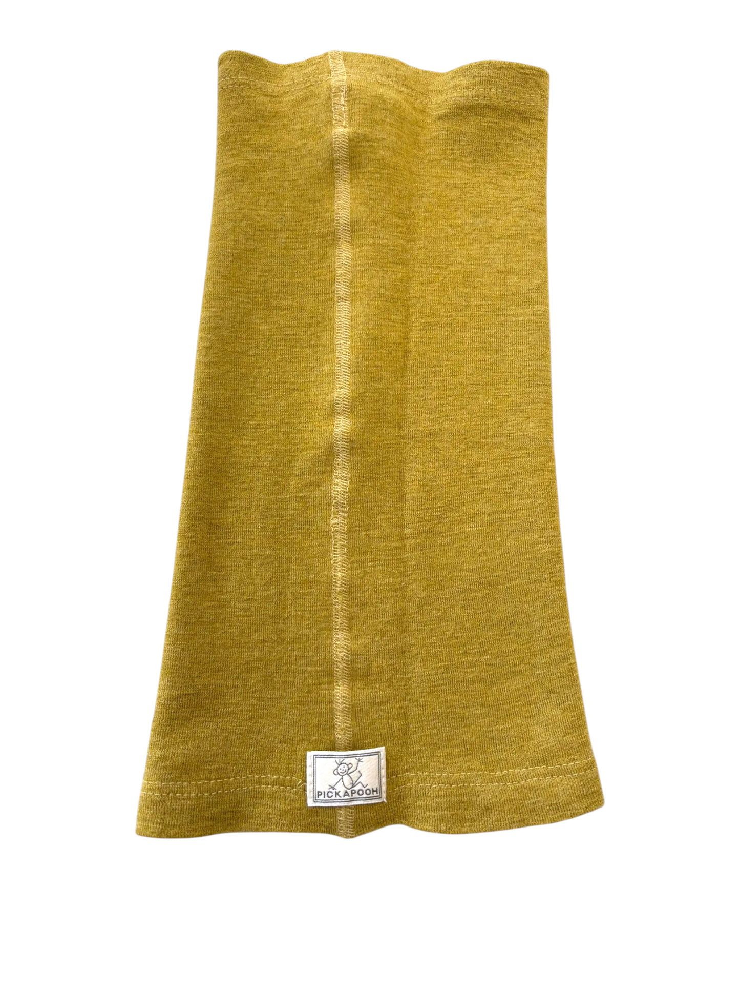 Pickapooh Unisex Mustard Striped Hat & Snood Set, 48