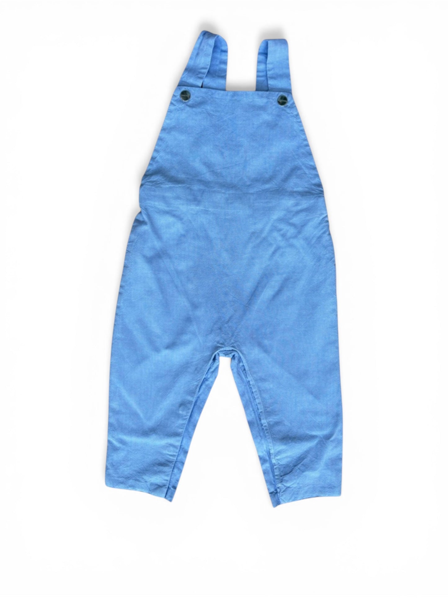 Jacadi Sky Blue Overalls (12M)