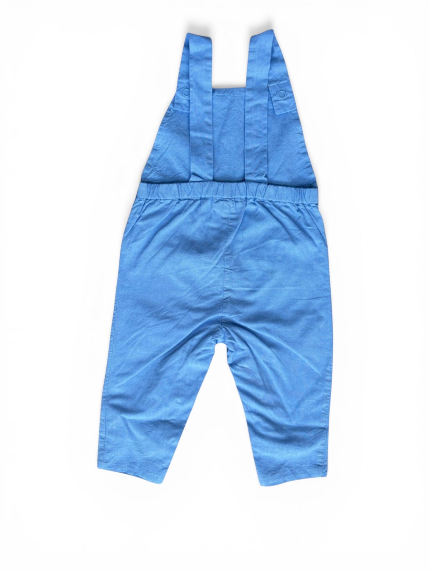 Jacadi Sky Blue Overalls (12M)