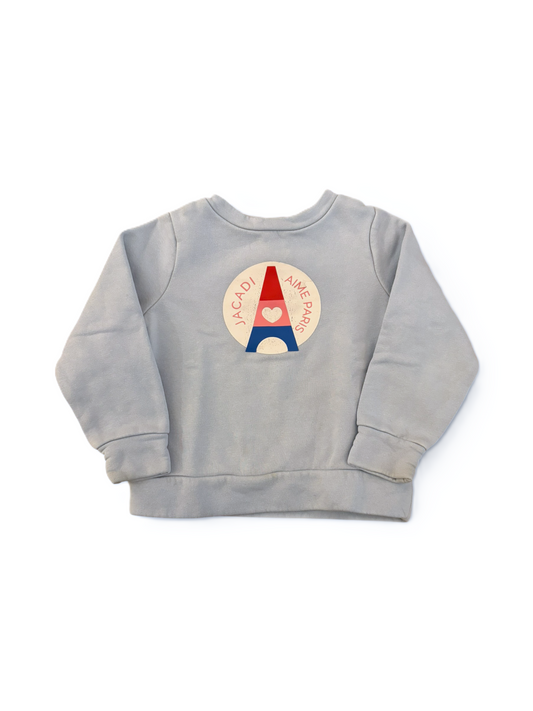 Jacadi Light Blue Paris Sweatshirt (4Y)
