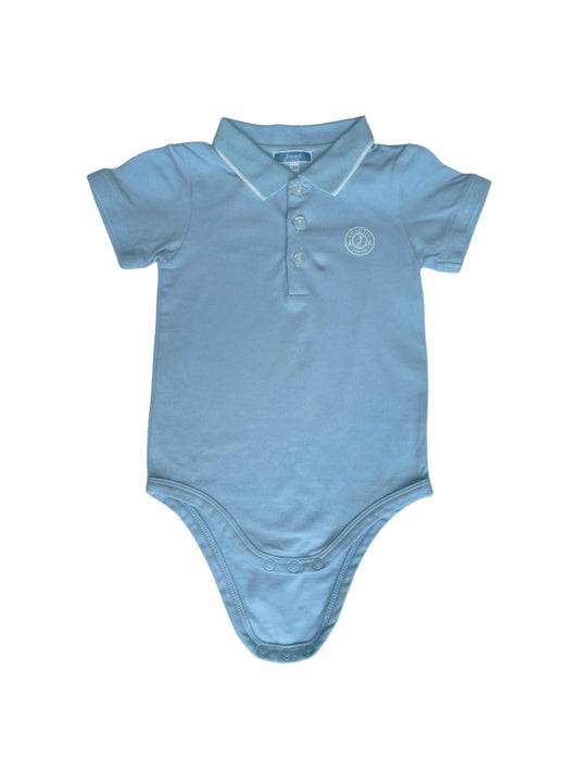 Jacadi Light Blue Polo Bodysuit (3Y)