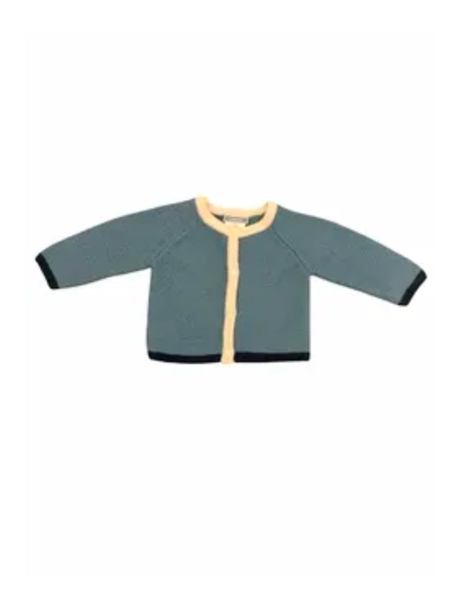 Jacadi Blue Wool Cashmere Cardigan size 6M / 67 - second hand baby clothing