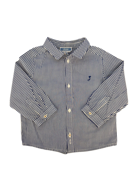 Jacadi Navy Striped Shirt (18M)