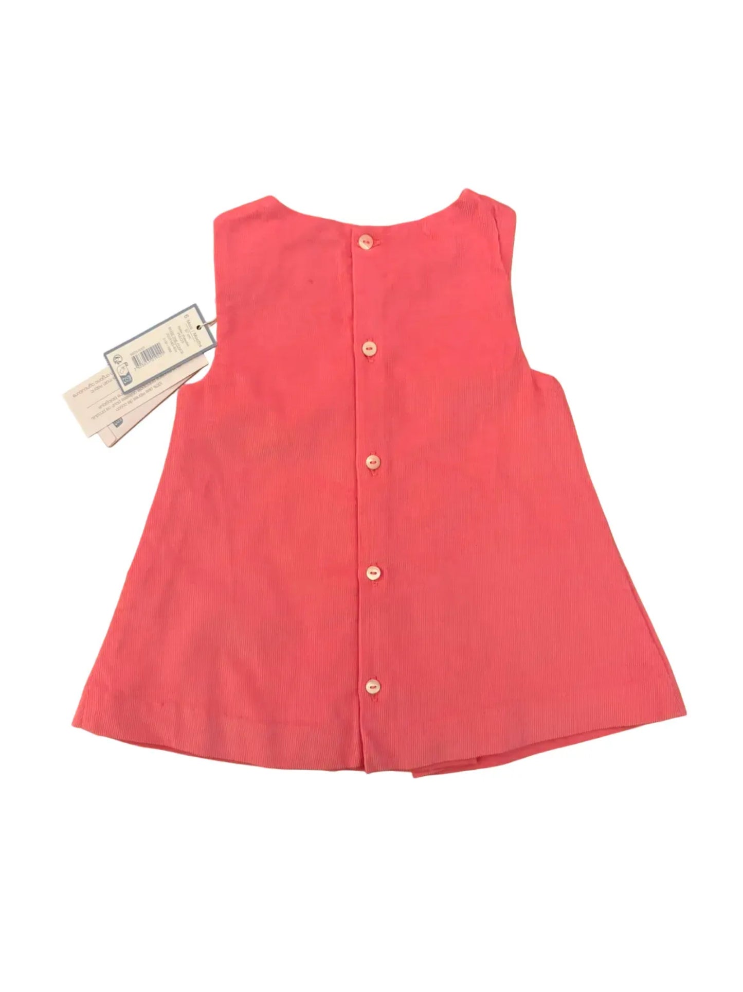 Jacadi Pink Corduroy Dress (6M)