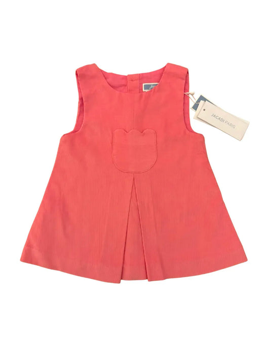 Jacadi Pink Corduroy Dress (6M)