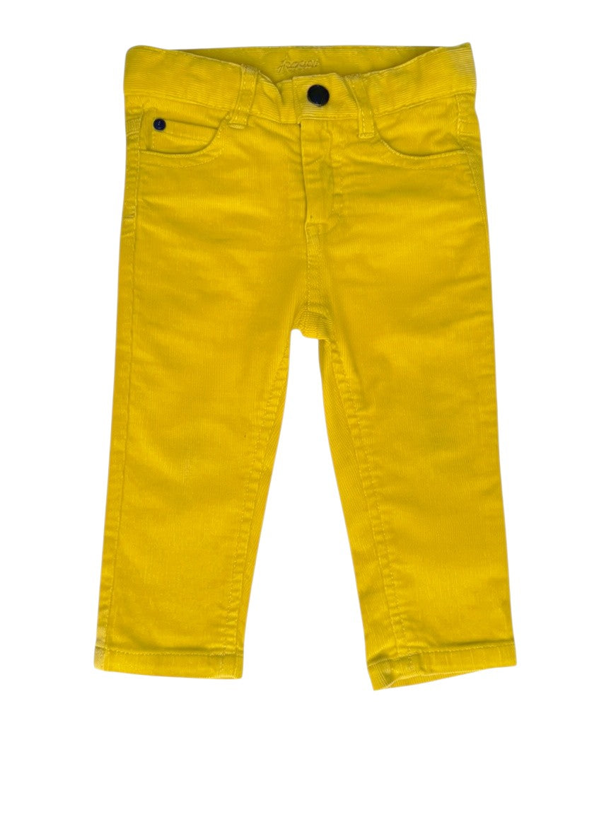 Jacadi Yellow Pants size 12M - second hand baby clothing
