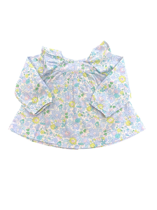 Jacadi Floral Long Sleeve Dress (6M)