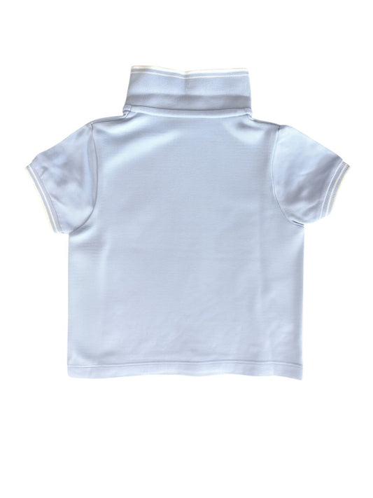 Jacadi Light Blue Polo Shirt (12M)