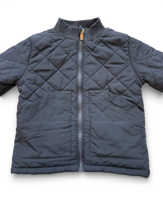 Jacadi Navy Quilted Jacket (4Y)